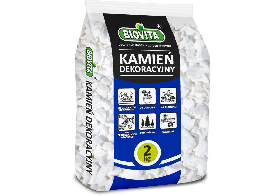 Zdjęcie: Grys Extra White Thassos 8-16mm 2 Kg BIOVITA