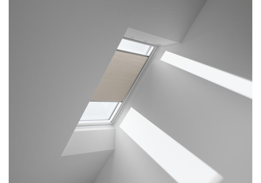 Zdjęcie: Roleta zaciemniająca energooszczędna FHC M10 1155S podwójnie plisowana VELUX