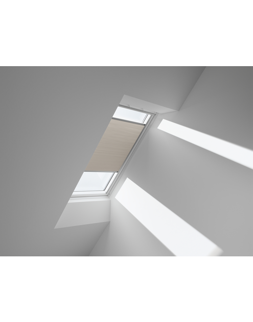 Zdjęcie: Roleta zaciemniająca energooszczędna FHC M10 1155S podwójnie plisowana VELUX