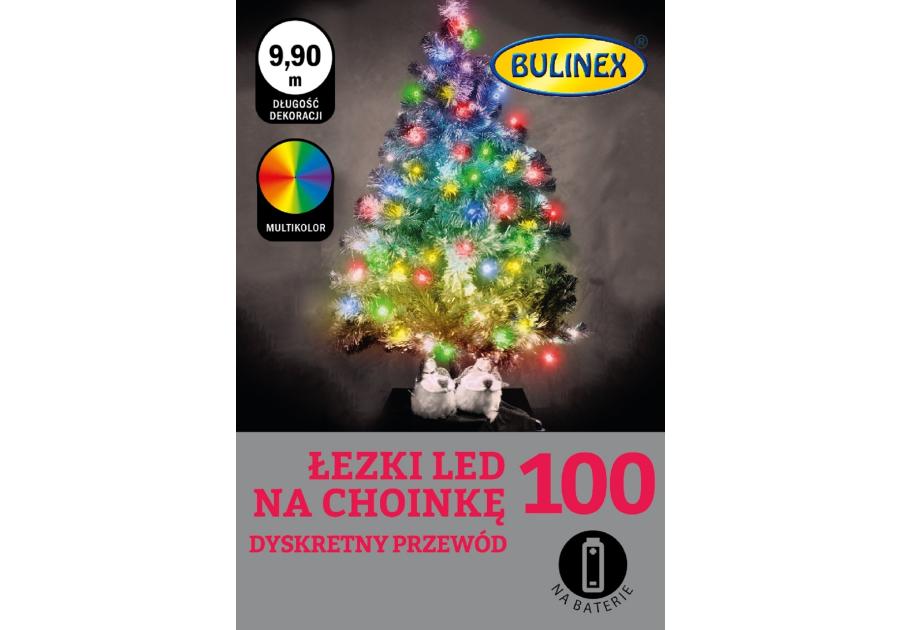 Zdjęcie: Lampki Led łezki multikolor 50 lampek - 4,9 m BULINEX