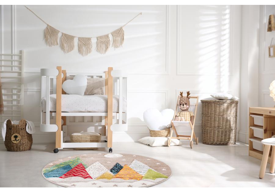 Zdjęcie: Dywan Bond Kids 120 cm koło góry multikolor MULTI-DECOR