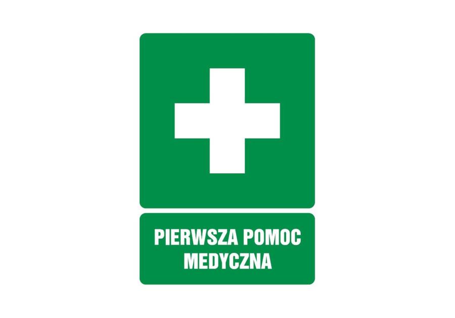 Zdjęcie: Oznaczenie "Apteczka" 10,5x14,8 cm METRO