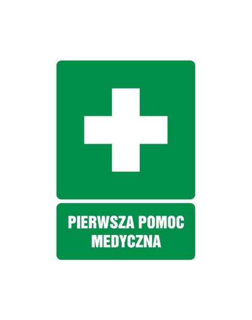 Zdjęcie: Oznaczenie "Apteczka" 10,5x14,8 cm METRO