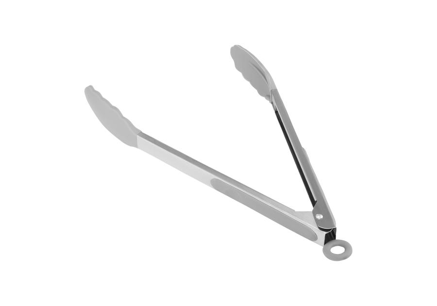 Zdjęcie: Szczypce z silikonowymi końcówkami szare 35 cm SNAP