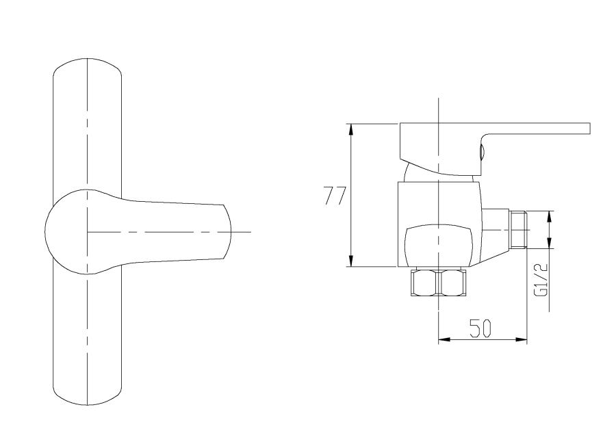 Zdjęcie: Bateria natryskowa Verso chrom INVENA