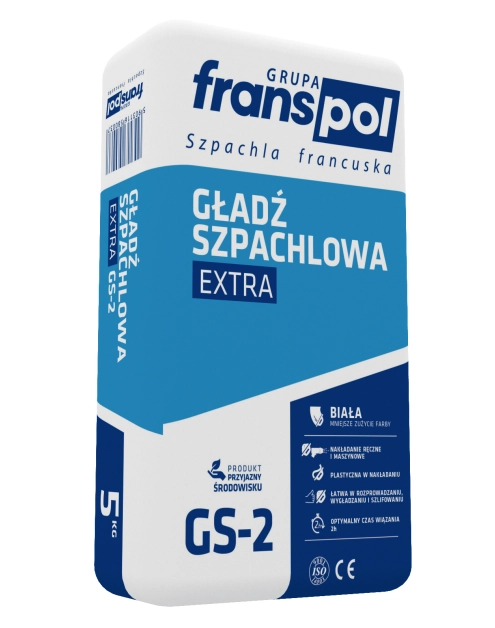 Zdjęcie: Gładź szpachlowa 5 kg Extra FRANS-POL