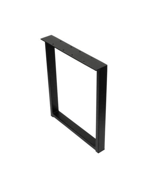 Zdjęcie: Noga meblowa industrialna typ Loft 36x43 cm czarna struktura 40x20 METRO