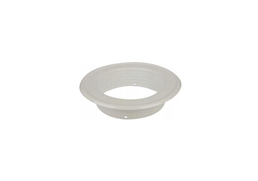 Zdjęcie: Rozeta wentylacyjna metalowa biała 110 mm PRZYBYSZ