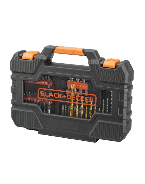 Zdjęcie: Zestaw wierteł, końcówek i nasadek 1/4" 76 elementów STANLEY