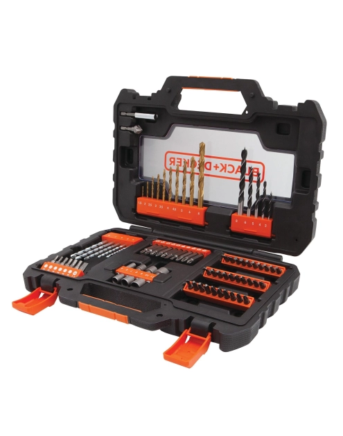 Zdjęcie: Zestaw wierteł, końcówek i nasadek 1/4" 76 elementów STANLEY