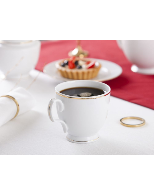 Zdjęcie: Filiżanka Cappuccino Mariapaula Złota Linia 350 ml  ALTOMDESIGN