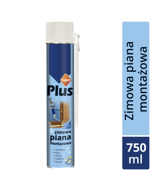 Zdjęcie: Piana zimowa wężykowa 750 ml SUPER PLUS