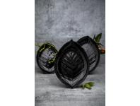 Zdjęcie: Półmisek liść Nocturn 25,5x17,5 cm ALTOM DESIGN