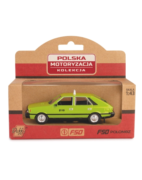 Zdjęcie: Model metalowy Prl Fso Polonez Taxi Fh02A-03-03 11243816 zielony DAFFI