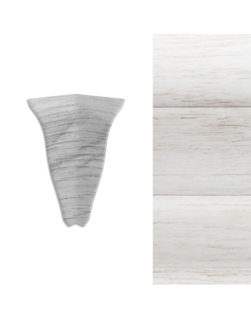 Zdjęcie: Narożnik wewnętrzny do listwy LM55 1 szt. dąb aspen ARBITON