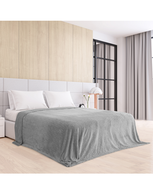 Zdjęcie: Koc Nessa steel 220x240 cm AMELIA HOME