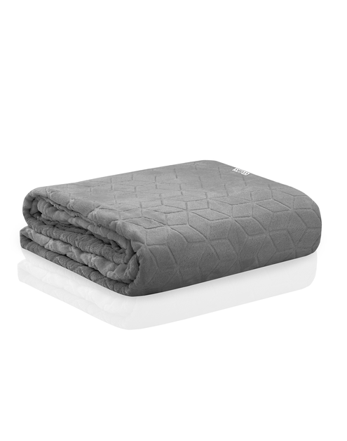 Zdjęcie: Koc Nessa steel 220x240 cm AMELIA HOME