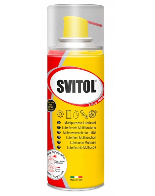 Zdjęcie: Uniwersalny środek smarujący i antykorozyjny w sprayu 200 ml SVITOL