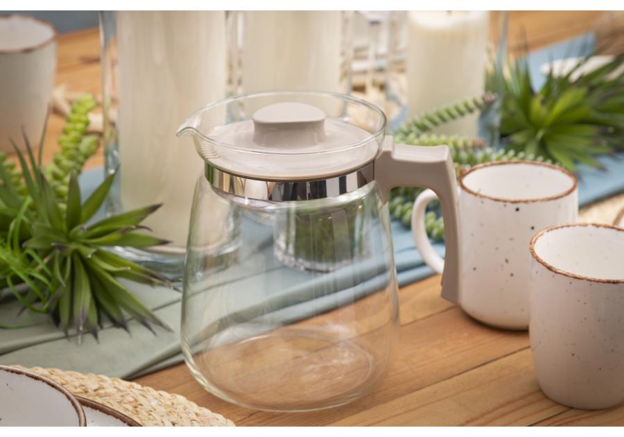 Zdjęcie: Dzbanek szklany do gorących napojów 2000 ml beżowy ALTOM DESIGN