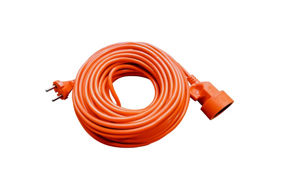 Zdjęcie: Przedłużacz jednogniazdowy ECO 2p, 10A, 2500W, 2x1,5 mm2, 40 m PLASTROL