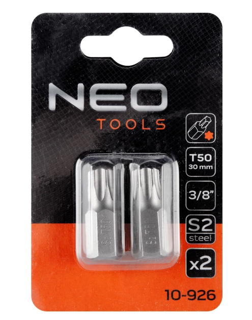 Zdjęcie: Końcówka Torx T50 x 30 mm, S2 x 2 szt. NEO