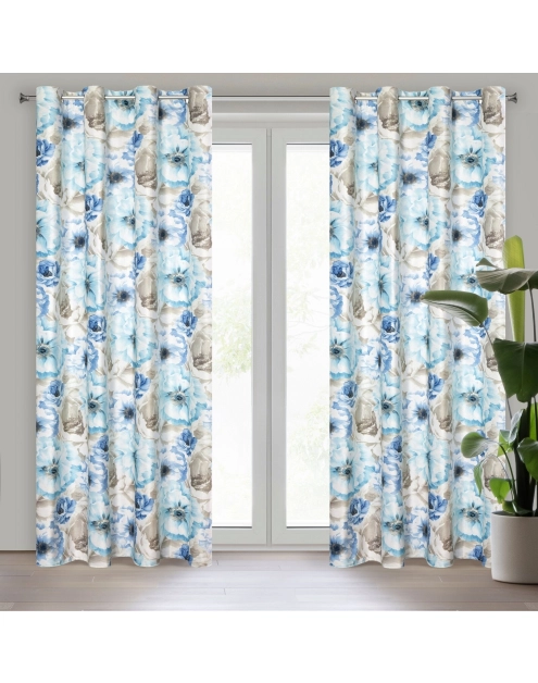 Zdjęcie: Zasłona gotowa Jollie 140x250 cm kremowy EUROFIRANY