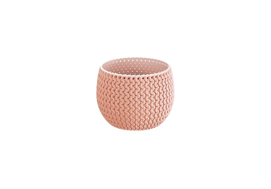 Zdjęcie: Doniczka Splofy Bowl Basic brzoskwiniowy 18 cm PROSPERPLAST