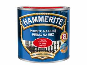 Farba do metalu 0,25 L czerwony połysk HAMMERITE