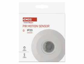 Czujnik ruchu PIR IP20 2000W biały EMOS
