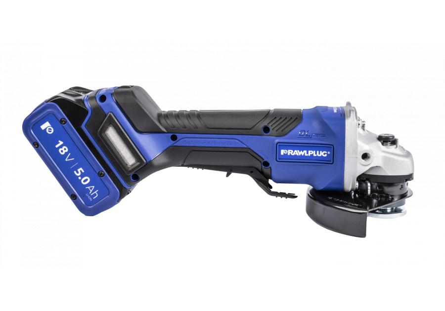 Zdjęcie: Szlifierka kątowa 125 mm 18 V RawlGRINDER RAWLPLUG