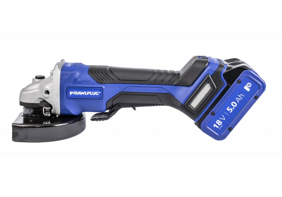 Zdjęcie: Szlifierka kątowa 125 mm 18 V RawlGRINDER RAWLPLUG