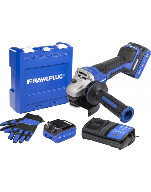 Zdjęcie: Szlifierka kątowa 125 mm 18 V RawlGRINDER RAWLPLUG