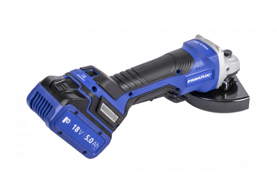 Zdjęcie: Szlifierka kątowa 125 mm 18 V RawlGRINDER RAWLPLUG
