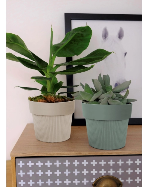 Zdjęcie: Donica Tula jumper 145 recycled, beżowy LAMELA