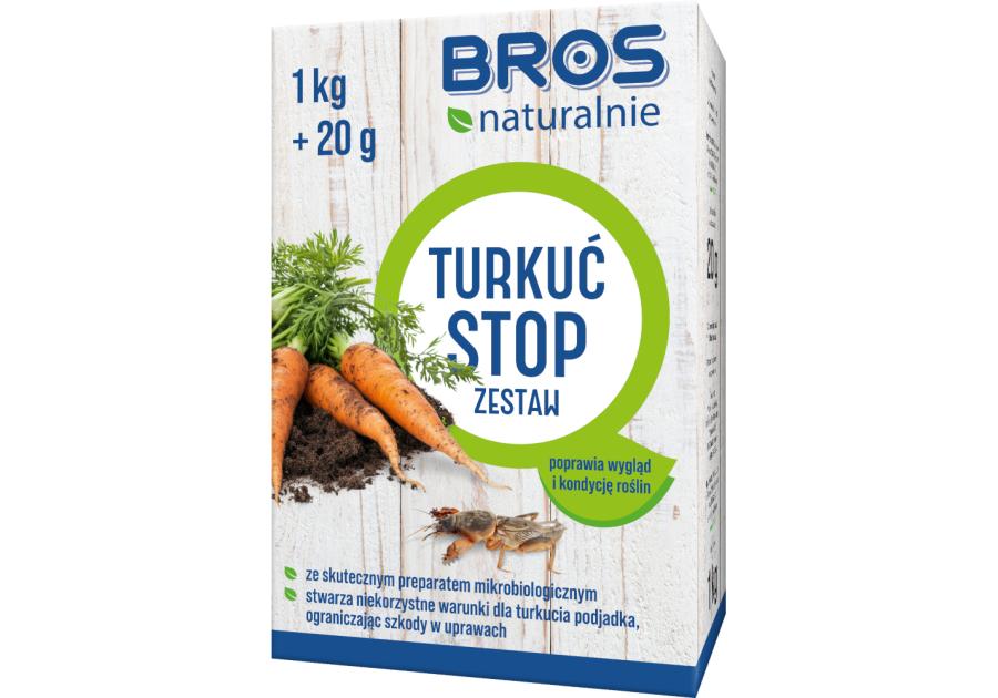 Zdjęcie: Preparat Turkuć Stop zestaw 1 kg + 20 g BROS NATURALNIE