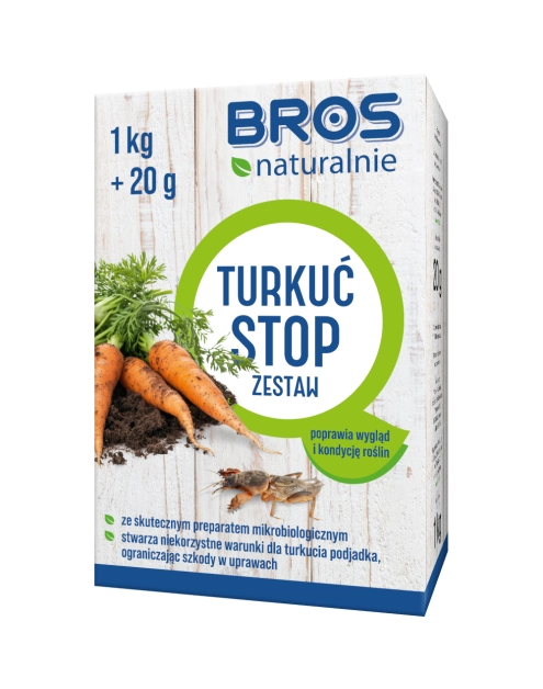 Zdjęcie: Preparat Turkuć Stop zestaw 1 kg + 20 g BROS NATURALNIE