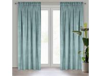 Zdjęcie: Zasłona gotowa Melanie na taśmie 140x270 cm szałwiowy EUROFIRANY