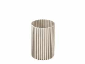 Wazon Nemo 150 recycled, beżowy LAMELA