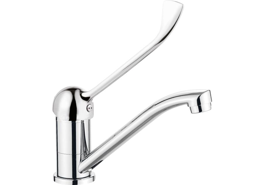 Zdjęcie: Bateria umywalkowa z obrotową wylewką - z dźwignią Clinic DEANTE