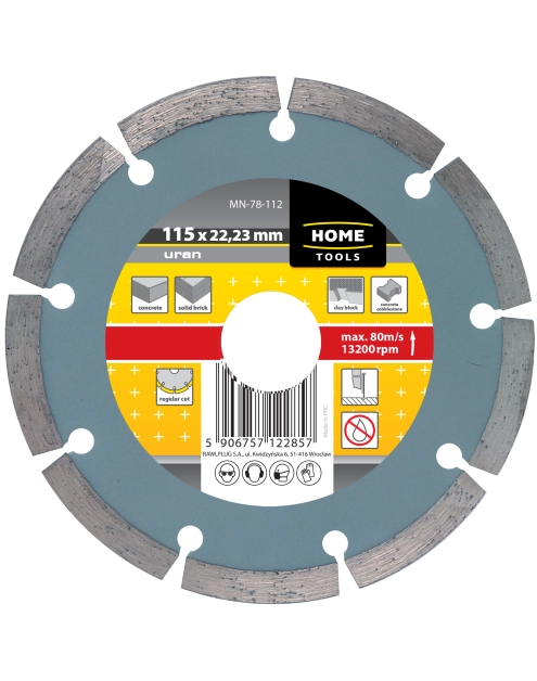Zdjęcie: Ściernice diamentowe segmentowe Uran 115 mm RAWLPLUG