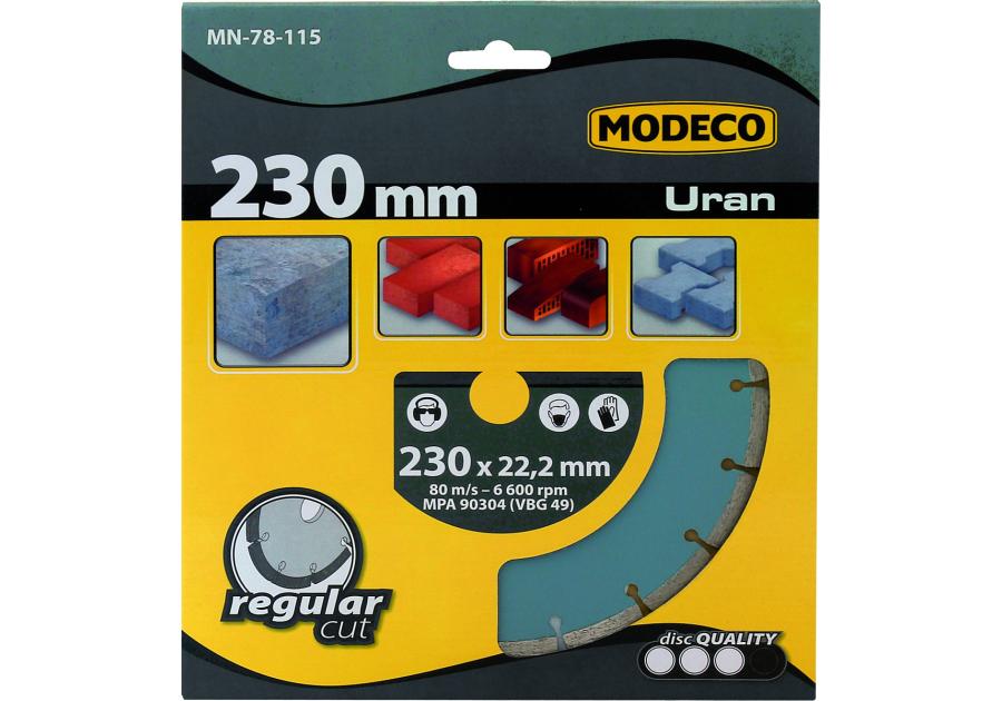 Zdjęcie: Ściernice diamentowe segmentowe Uran 115 mm RAWLPLUG