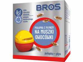Pułapka z płynem na muszki owocówki BROS