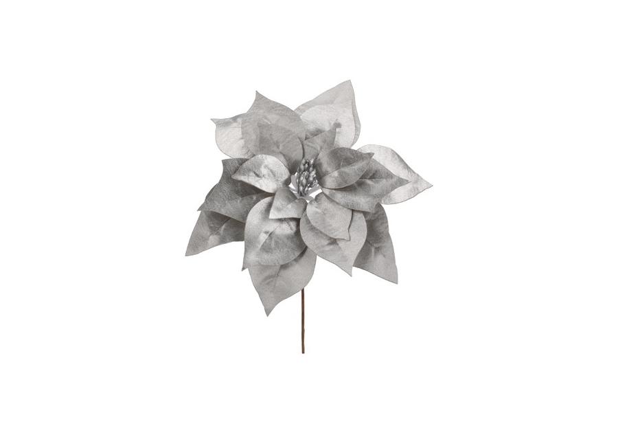 Zdjęcie: Gwiazda betlejemska pik 24 cm srebrna JUMI