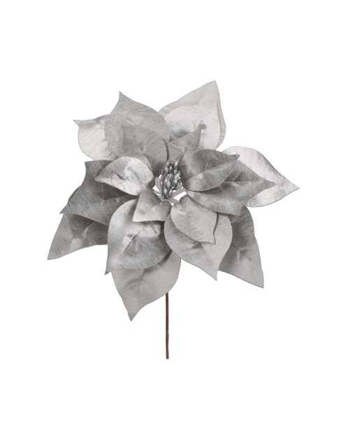 Zdjęcie: Gwiazda betlejemska pik 24 cm srebrna JUMI