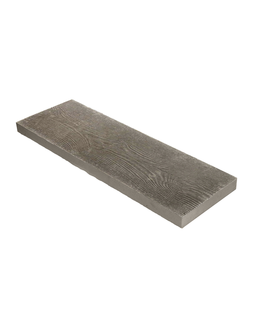 Zdjęcie: Deska betonowa Lira 4x25x50 cm ciemnobrązowa POLBRUK