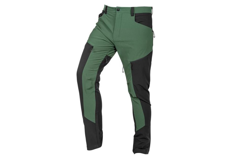 Zdjęcie: Spodnie robocze Outdoor 4 way stretch, zielone-szare, rozmiar XS GTX