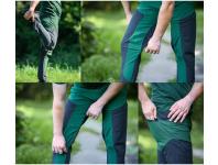 Zdjęcie: Spodnie robocze Outdoor 4 way stretch, zielone-szare, rozmiar XS GTX