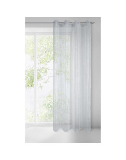 Zdjęcie: Firana gotowa Tamara 140x250 cm szary EUROFIRANY