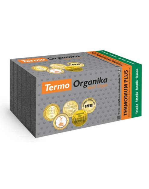 Zdjęcie: Styropian Termonium Plus fasada 10 cm 1000x500x100 mm TERMO ORGANIKA