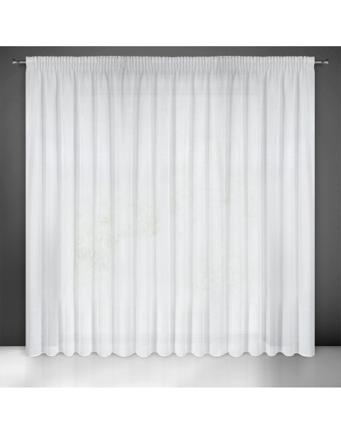 Zdjęcie: Firana gotowa Viola na taśmie 300x250 cm biały EUROFIRANY